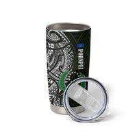 Pohnpei Federated States Of Micronesia Tumbler Cup Polynesian Tribal Heritage Art With Kaselehlie State Seal