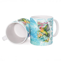 Saipan CMNI Ceramic Mug Polynesian Northern Mariana Islands Fruit Dove Watercolor TS04 - Polynesian Pride