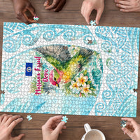Saipan CMNI Puzzle Polynesian Northern Mariana Islands Fruit Dove Watercolor TS04 - Polynesian Pride
