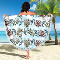 Personalized Masefau American Samoa Beach Blanket Vintage Whale Hibiscus Ocean Waves TS04 - Polynesian Pride
