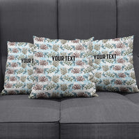 Personalized Masefau American Samoa Pillow Cover Vintage Whale Hibiscus Ocean Waves TS04 - Polynesian Pride