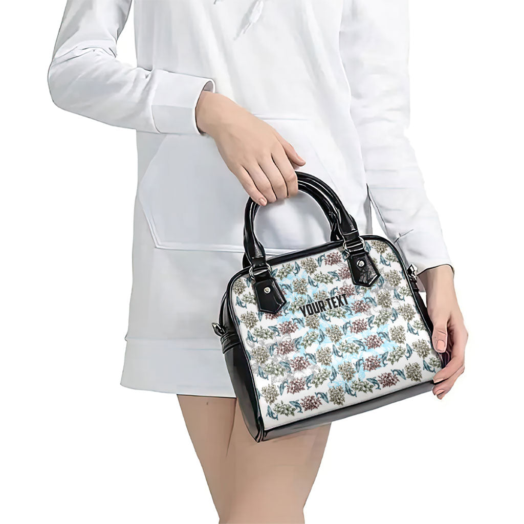 Personalized Masefau American Samoa Shoulder Handbag Vintage Whale Hibiscus Ocean Waves TS04 - Polynesian Pride