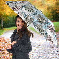 Personalized Masefau American Samoa Umbrella Vintage Whale Hibiscus Ocean Waves TS04 - Polynesian Pride