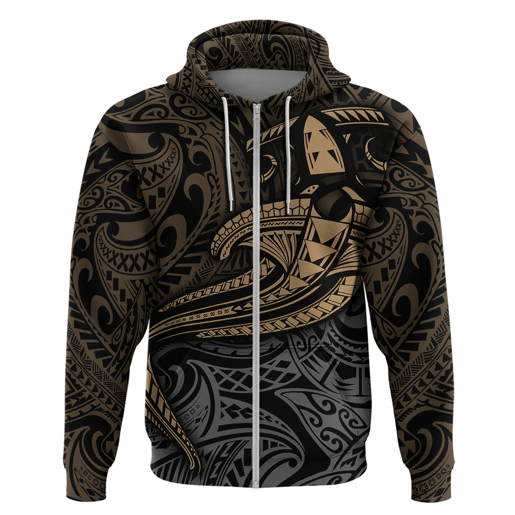 Polynesian Hoodie Hammerhead Shark Tribal Pattern TS04 - Polynesian Pride
