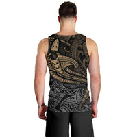 Polynesian Men Tank Top Hammerhead Shark Tribal Pattern TS04 - Polynesian Pride