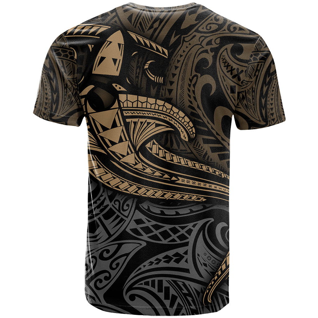 Polynesian T Shirt Hammerhead Shark Tribal Pattern TS04 - Polynesian Pride