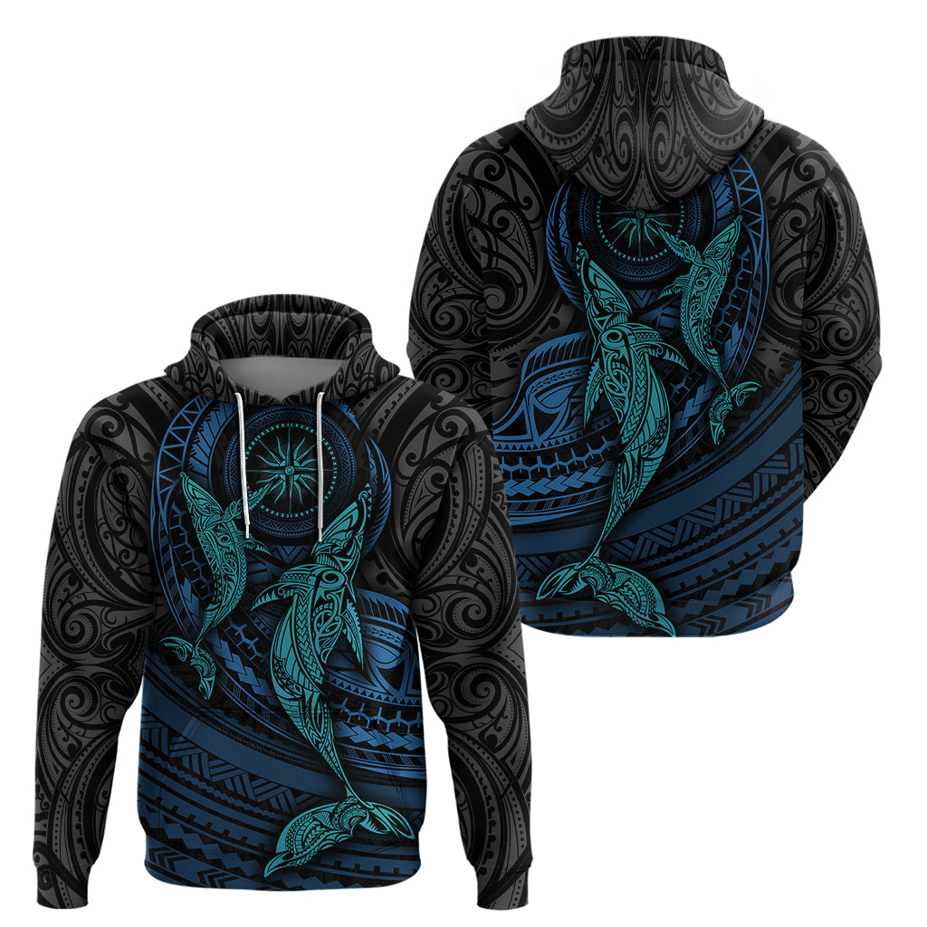 Polynesian Whale Hoodie TS04 - Polynesian Pride