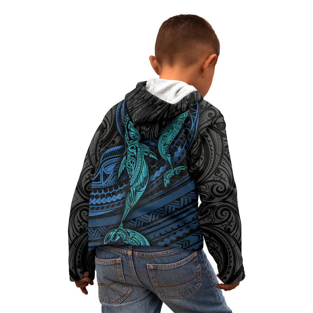 Polynesian Whale Kid Hoodie TS04 - Polynesian Pride