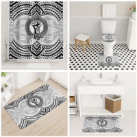 Aiga Samoa Raised Fist Bathroom Set Polynesian Tribal Tattoo Art Family Pride TS04 - Polynesian Pride