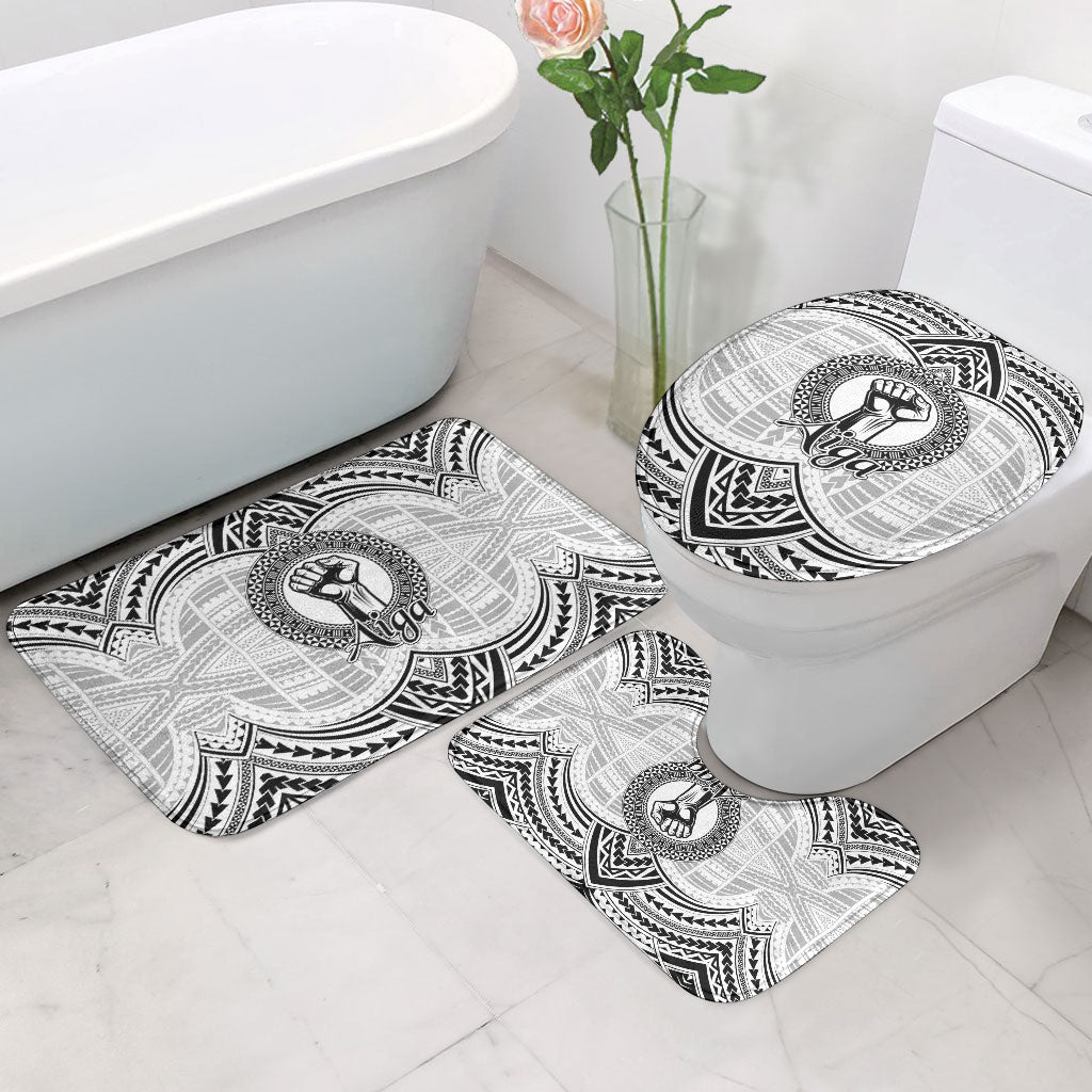 Aiga Samoa Raised Fist Bathroom Set Polynesian Tribal Tattoo Art Family Pride TS04 - Polynesian Pride