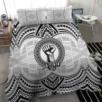 Aiga Samoa Raised Fist Bedding Set Polynesian Tribal Tattoo Art Family Pride TS04 - Polynesian Pride