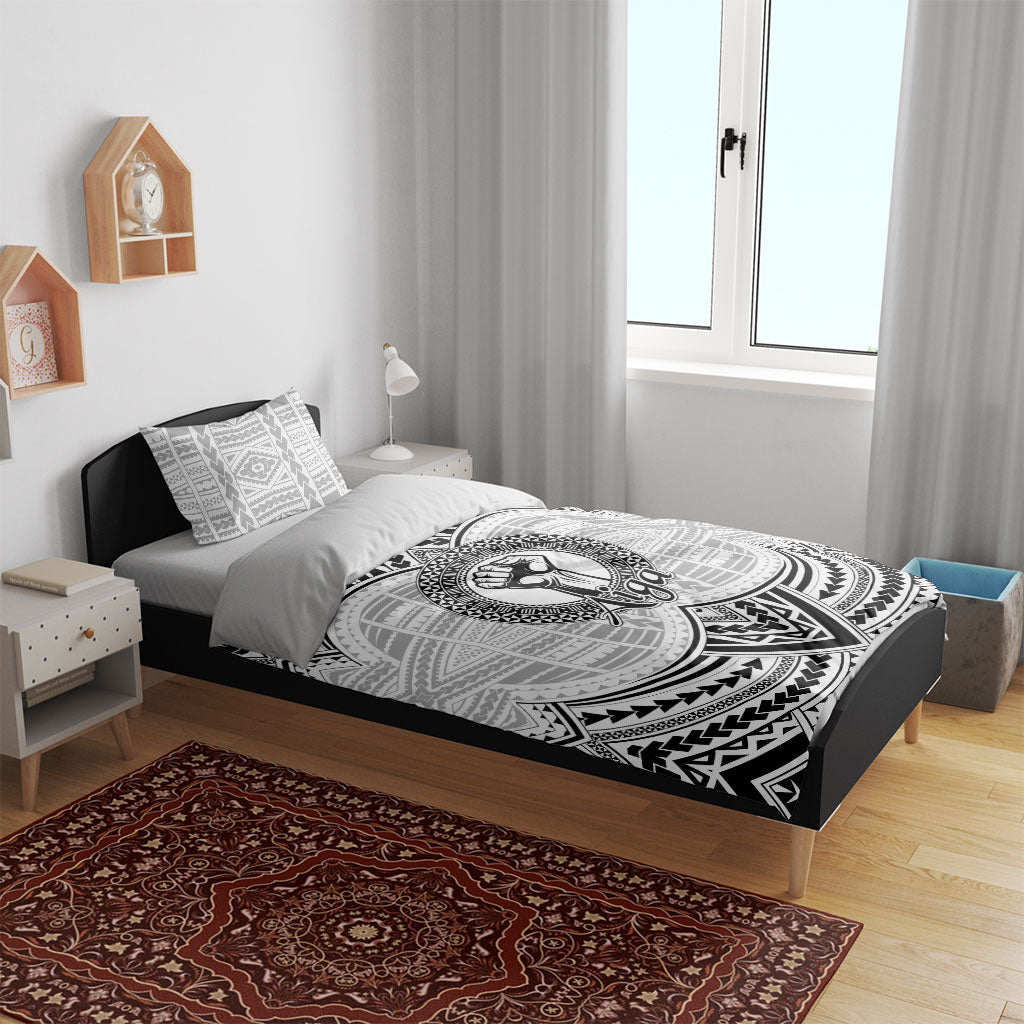 Aiga Samoa Raised Fist Bedding Set Polynesian Tribal Tattoo Art Family Pride TS04 - Polynesian Pride