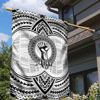 Aiga Samoa Raised Fist Garden Flag Polynesian Tribal Tattoo Art Family Pride TS04 - Polynesian Pride