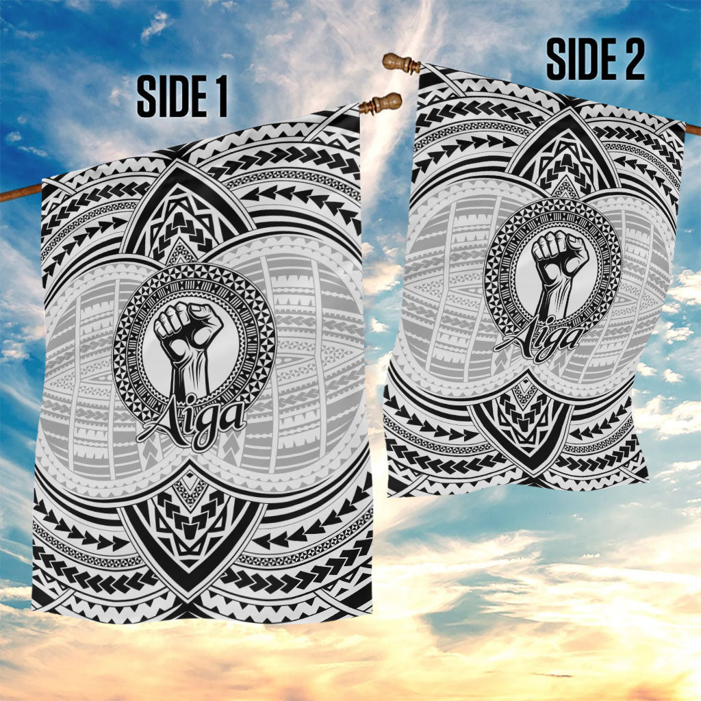 Aiga Samoa Raised Fist Garden Flag Polynesian Tribal Tattoo Art Family Pride TS04 - Polynesian Pride
