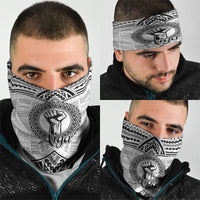 Aiga Samoa Raised Fist Neck Gaiter Polynesian Tribal Tattoo Art Family Pride TS04 - Polynesian Pride