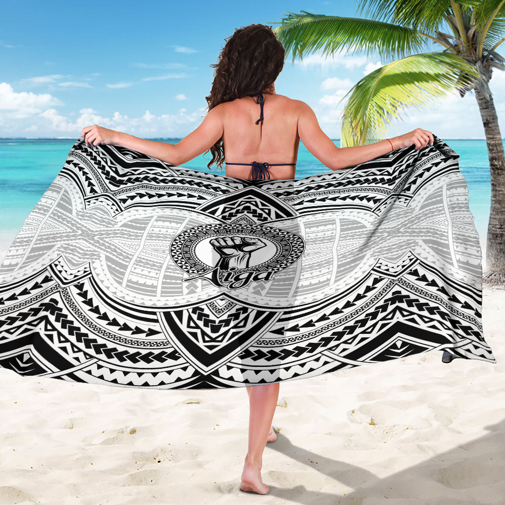 Aiga Samoa Raised Fist Sarong Polynesian Tribal Tattoo Art Family Pride TS04 - Polynesian Pride