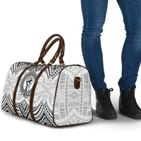 Aiga Samoa Raised Fist Travel Bag Polynesian Tribal Tattoo Art Family Pride TS04 - Polynesian Pride