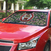 Samoa Aiga Polynesian Auto Sun Shade Tropical Floral Hibiscus Pattern Island Heritage TS04 - Polynesian Pride