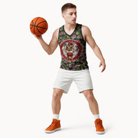 Samoa Aiga Polynesian Basketball Jersey Tropical Floral Hibiscus Pattern Island Heritage TS04 - Polynesian Pride