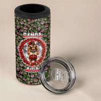 Samoa Aiga Polynesian 4 in 1 Can Cooler Tumbler Tropical Floral Hibiscus Pattern Island Heritage TS04 - Polynesian Pride