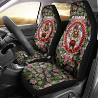 Samoa Aiga Polynesian Car Seat Cover Tropical Floral Hibiscus Pattern Island Heritage TS04 - Polynesian Pride