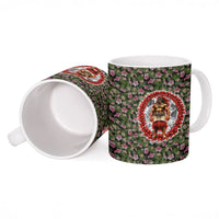 Samoa Aiga Polynesian Ceramic Mug Tropical Floral Hibiscus Pattern Island Heritage TS04 - Polynesian Pride