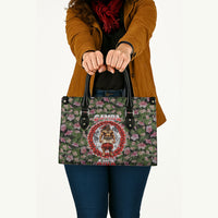 Samoa Aiga Polynesian Leather Bag Tropical Floral Hibiscus Pattern Island Heritage TS04 - Polynesian Pride