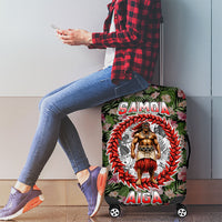 Samoa Aiga Polynesian Luggage Cover Tropical Floral Hibiscus Pattern Island Heritage TS04 - Polynesian Pride
