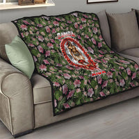 Samoa Aiga Polynesian Quilt Tropical Floral Hibiscus Pattern Island Heritage TS04 - Polynesian Pride