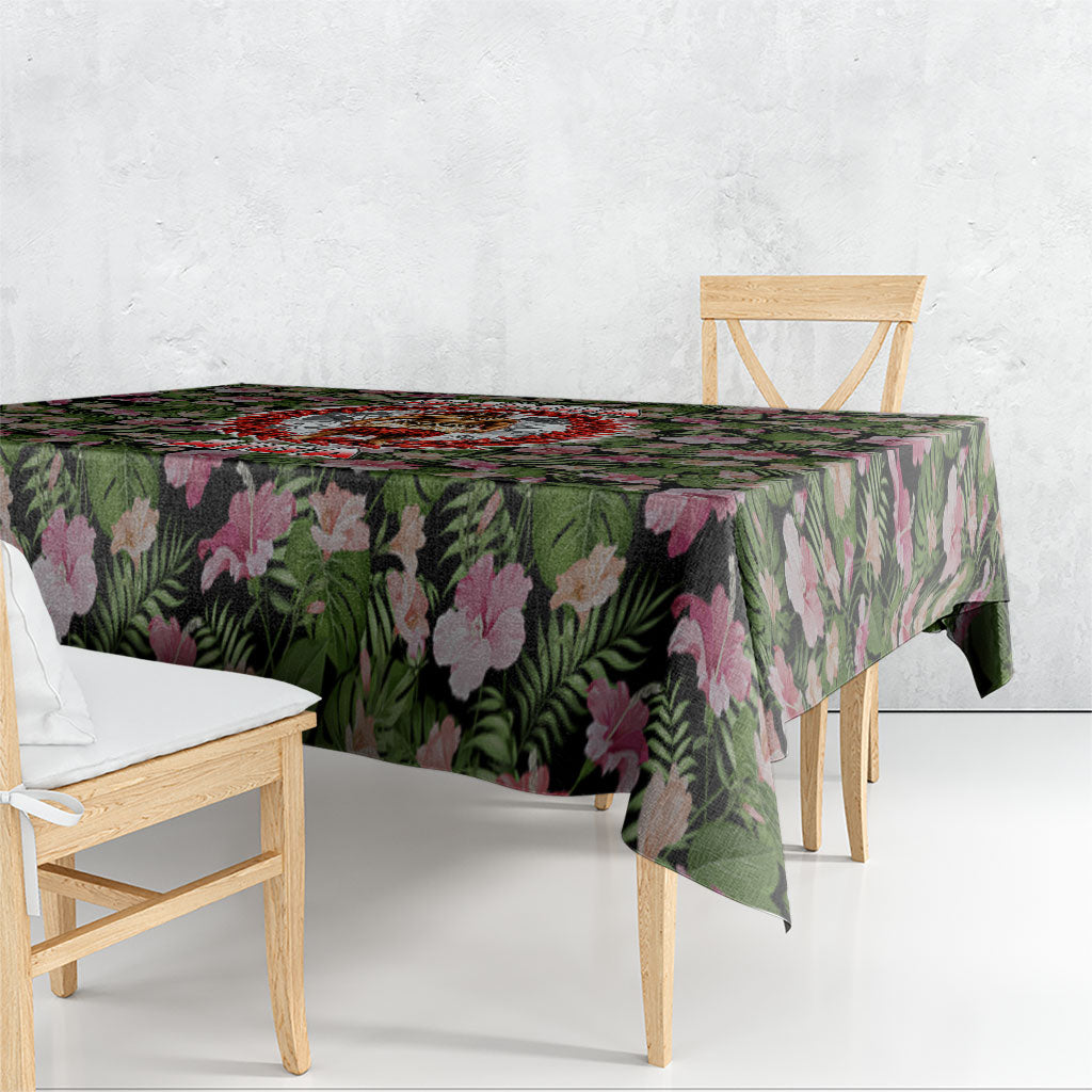 Samoa Aiga Polynesian Tablecloth Tropical Floral Hibiscus Pattern Island Heritage TS04 - Polynesian Pride