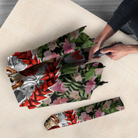 Samoa Aiga Polynesian Umbrella Tropical Floral Hibiscus Pattern Island Heritage TS04 - Polynesian Pride