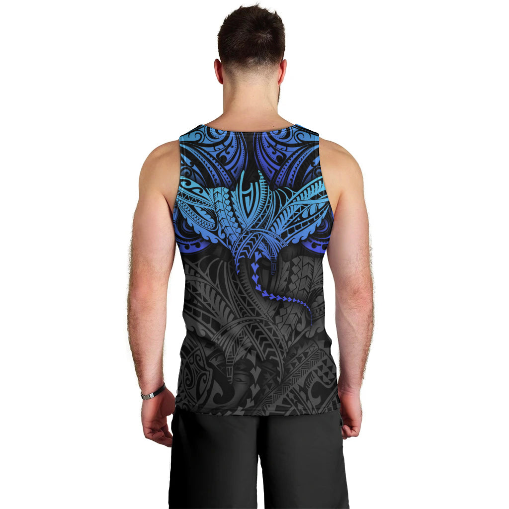 Polynesian Ray Pattern Men Tank Top TS04 - Polynesian Pride