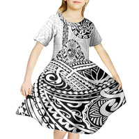 Hawaii Kid Short Sleeve Dress with Polynesian Turtle TS04 - Polynesian Pride