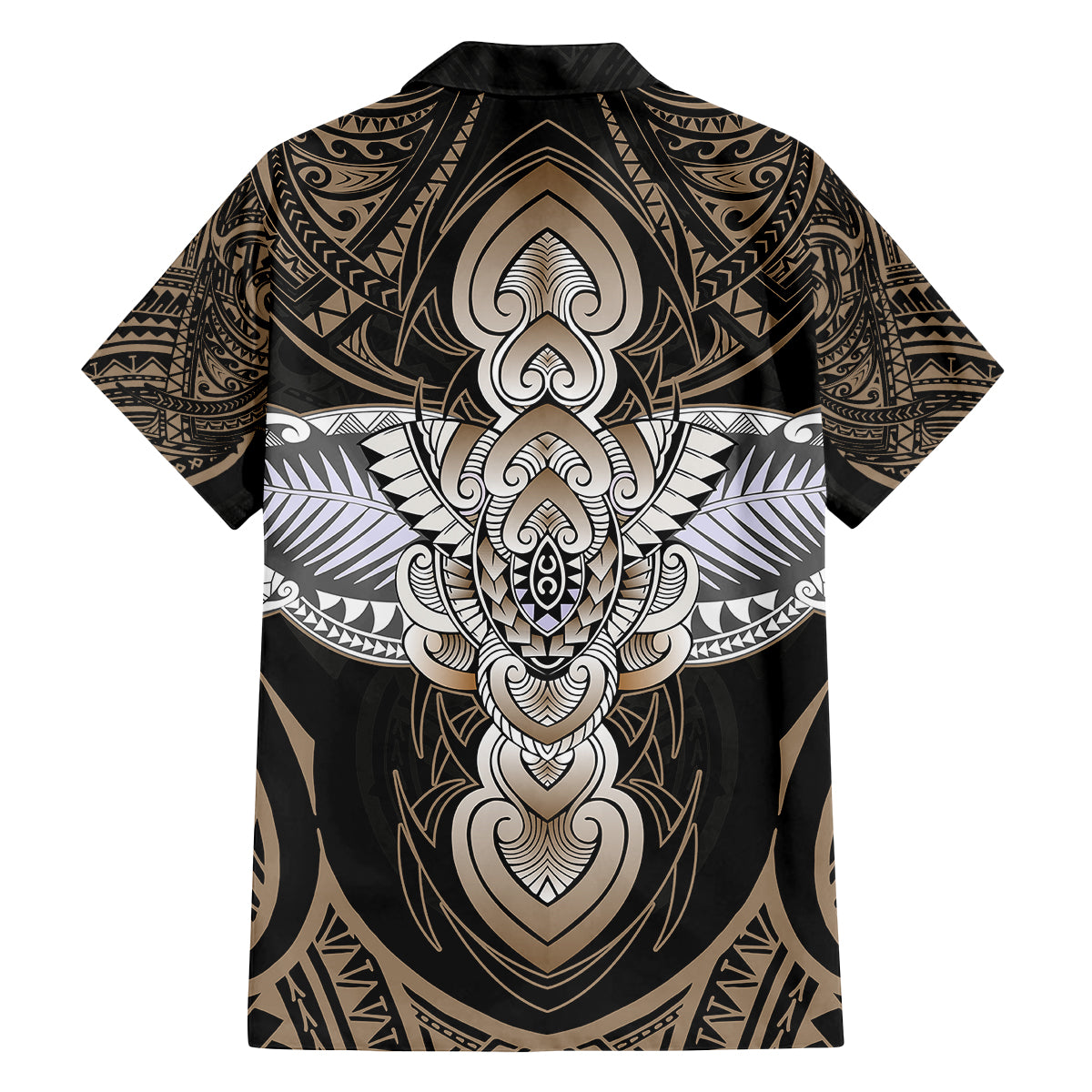 Polynesian Hawaii Tattoo Family Matching Puletasi Dress and Hawaiian Shirt TS04 - Polynesian Pride