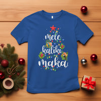 Mele Kalikimaka Hawaiian Christmas Tree T Shirt TS09 Royal Blue - Polynesian Pride