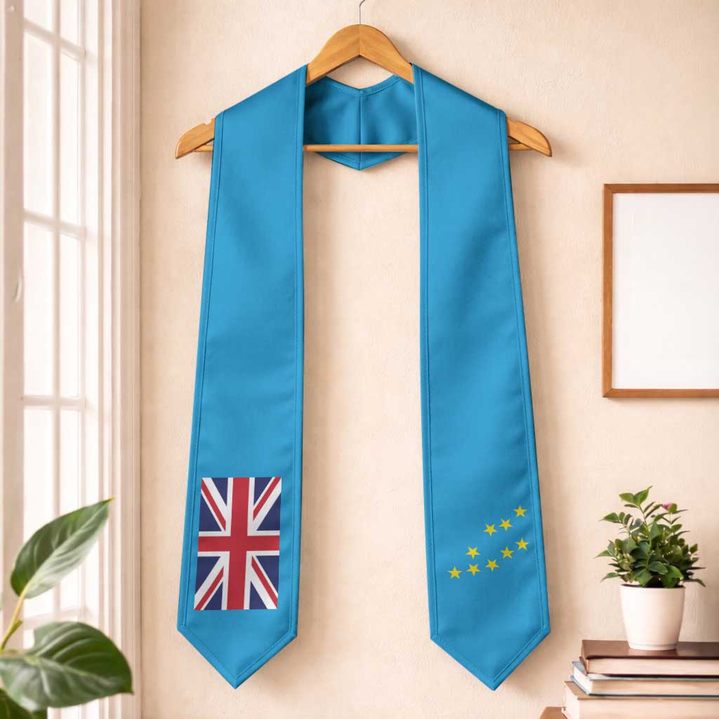 Tuvalu Graduation Stole Flag Style