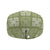 Vesuvian Green Palaka Quilt Hawaii Jeff Hat Traditional Hawaii-plaid Pattern - Polynesian Pride