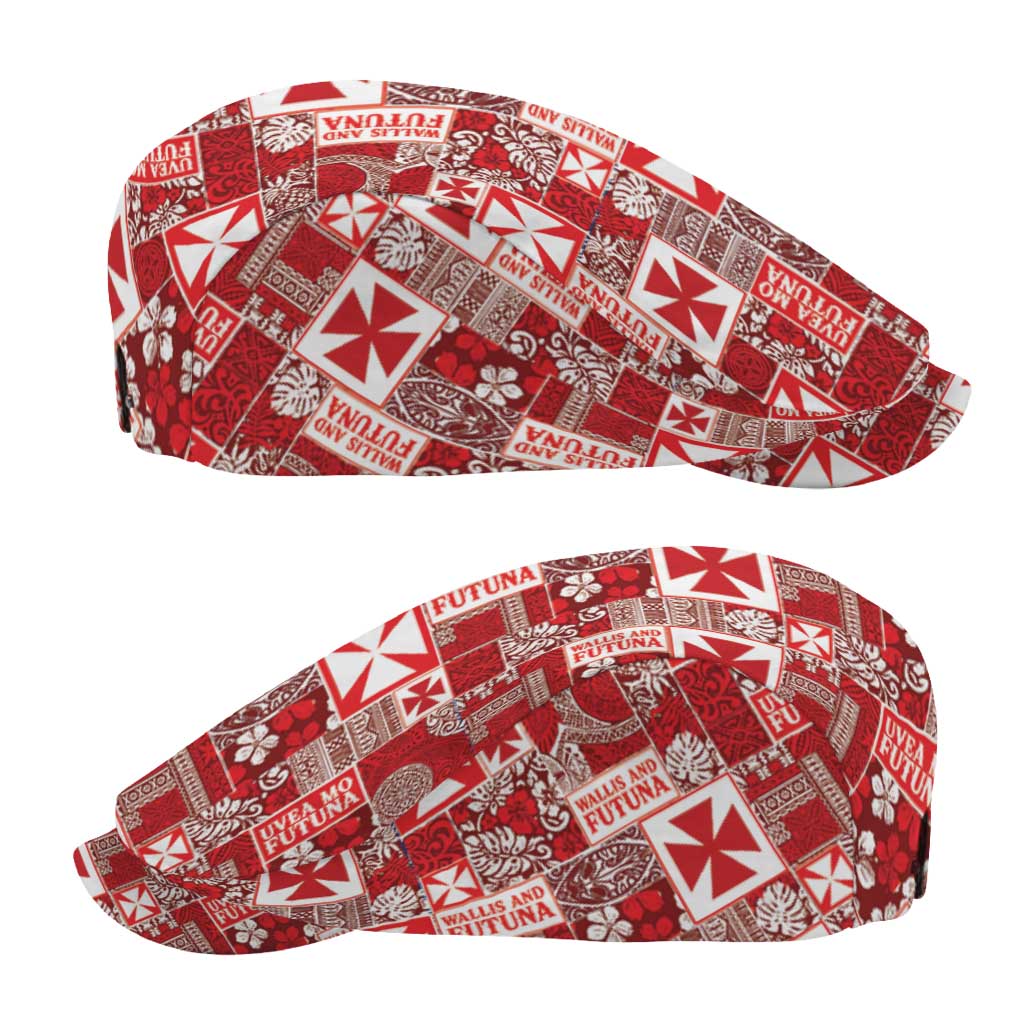 Wallis Et Futuna Kilisimasi Fiefia Jeff Hat Pacific Patchwork Xmas Vibes LT9 - Polynesian Pride
