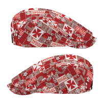 Wallis Et Futuna Kilisimasi Fiefia Jeff Hat Pacific Patchwork Xmas Vibes LT9 - Polynesian Pride