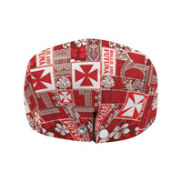 Wallis Et Futuna Kilisimasi Fiefia Jeff Hat Pacific Patchwork Xmas Vibes LT9 - Polynesian Pride