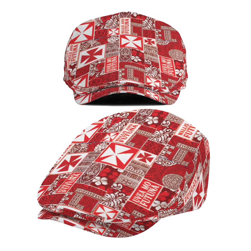 Wallis Et Futuna Kilisimasi Fiefia Jeff Hat Pacific Patchwork Xmas Vibes LT9 - Polynesian Pride