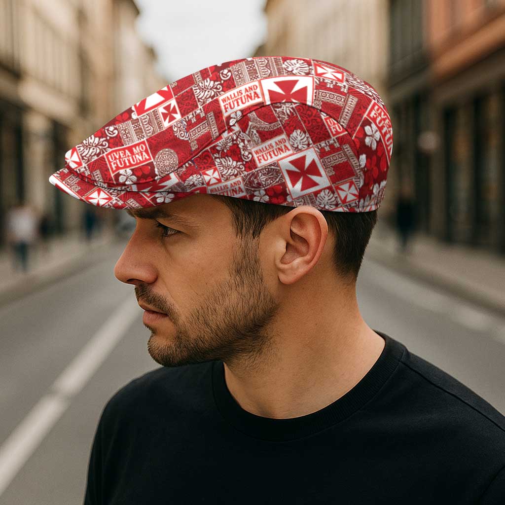 Wallis Et Futuna Kilisimasi Fiefia Jeff Hat Pacific Patchwork Xmas Vibes LT9 - Polynesian Pride