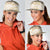 White and Gold Polynesia Snapback Cap Plumeria Tattoo With Polynesian Pattern - Polynesian Pride