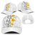 White Tropical Plumeria With Galaxy Polynesian Art Baseball Net Cap - Polynesian Pride