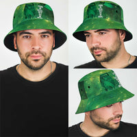 World Mental Health Awareness Month Bucket Hat Warriors Brave Strong Galaxy Vibes - Polynesian Pride