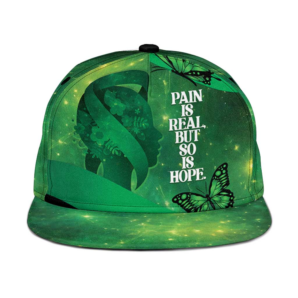 World Mental Health Awareness Month Snapback Cap Warriors Brave Strong Galaxy Vibes - Polynesian Pride