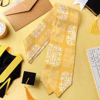 Yellow Palaka Quilt Hawaii Graduation Stole Traditional Hawaii-plaid Pattern - Polynesian Pride