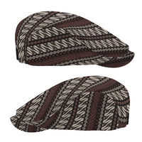 Yogyakarta Parang Batik Motifs Jeff Hat Indonesian Traditional Pattern