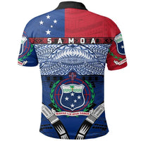 Manu Samoa Polo Shirt Samoan Rugby Style - Polynesian Pride