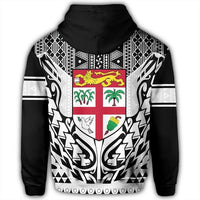 Fiji Hoodie Fijian Digicel Style Pullover Hoodie - Polynesian Pride